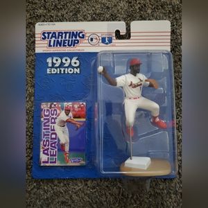 VTG 1996  OZZIE SMITH - Starting Lineup (SLU) Baseball Figure & Card - CARDINALS
